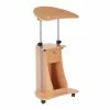 Best Sale 🎉 HOMCOM Sit to Stand Mobile Laptop Cart with drawer Height Adjustable Rolling Podium Desk Stand with Swivel Top and Storage Beech Wood ⭐ 2 Best Sale 🎉 HOMCOM Sit to Stand Mobile Laptop Cart with drawer Height Adjustable Rolling Podium Desk Stand with Swivel Top and Storage Beech Wood ⭐ -BTSE Shop homcom sit to stand mobile laptop cart with drawer height adjustable rolling podium desk stand with swivel top and storage beech wood14225323NOWA