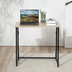 Discount ๐ HOMCOM Writing Desk 31" Foldable Computer Desk with Metal Frame Space Saving Workstation for Home Office Black ๐ฅ 9 Discount ๐ HOMCOM Writing Desk 31" Foldable Computer Desk with Metal Frame Space Saving Workstation for Home Office Black ๐ฅ -BTSE Shop homcom writing desk 31 foldable computer desk with metal frame space saving workstation for home office black14225330 a03NOWA