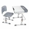 Discount 🔥 Interior Elements Children Feets Adjustable Desk Set, Chair and Desk For Kids, Plastic, Grey and White 🔔 -BTSE Shop interior elements children feets adjustable desk set chair and desk for kids plastic grey and white14305408NOWA