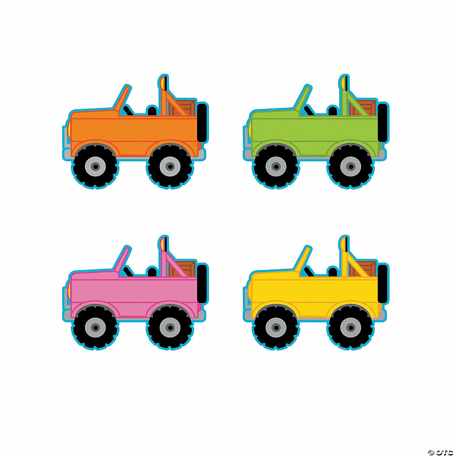 Hot Sale ✨ Jeep Bulletin Board Cutouts - 48 Pc. 🤩 3 Hot Sale ✨ Jeep Bulletin Board Cutouts - 48 Pc. 🤩