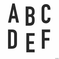 Promo 🎁 Jumbo Bulletin Board Letters - 70 Pc. 🛒