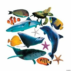 Brand new ✔️ Jumbo Realistic Sea Life Cutouts - 13 Pc. ✨