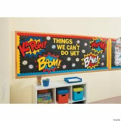 Budget ⌛ Jumbo Superhero Word Cutouts - 6 Pc. 💯 -BTSE Shop jumbo superhero word cutouts 6 pc 13603128 a05