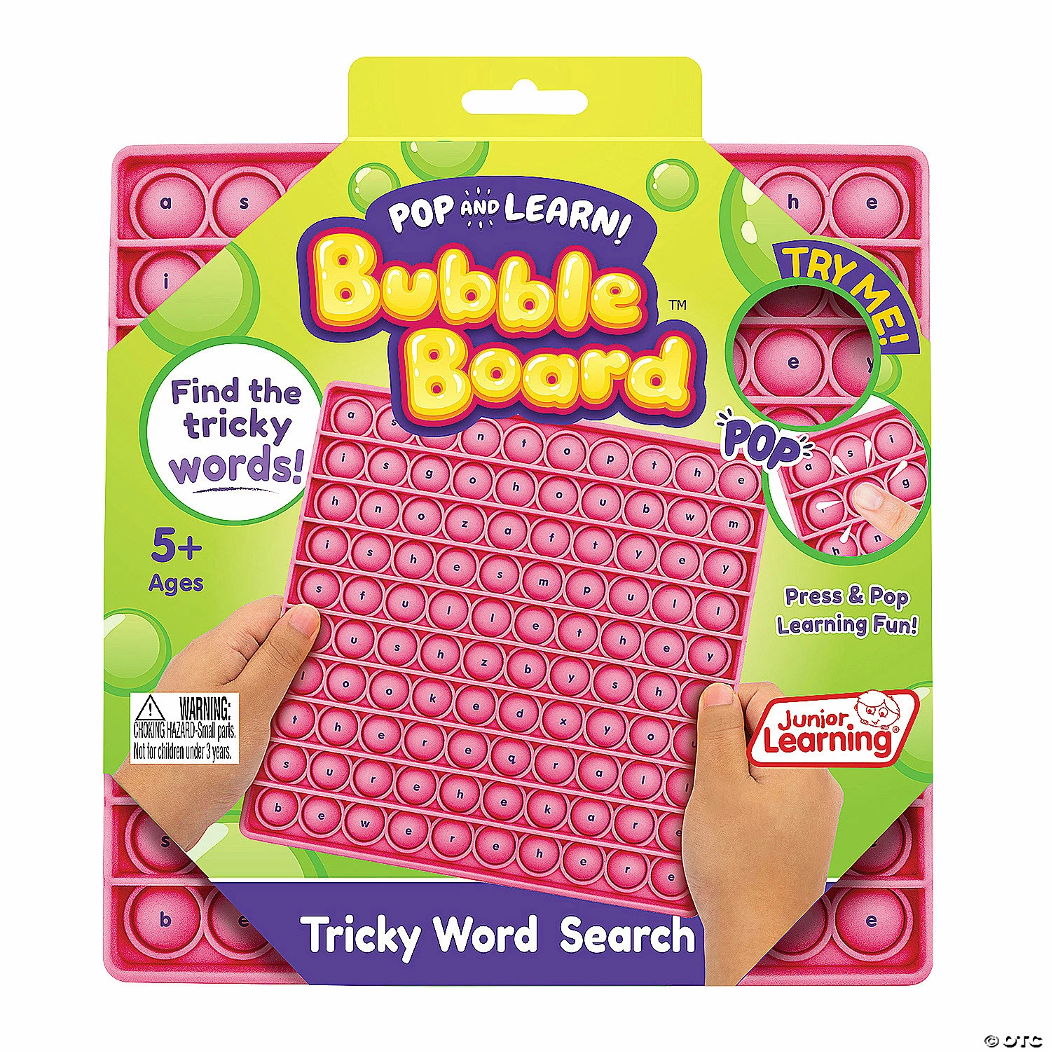 Wholesale 🎉 Junior Learning® Tricky Word Search Pop and Learn!™ Bubble Board ⌛ 5 Wholesale 🎉 Junior Learning® Tricky Word Search Pop and Learn!™ Bubble Board ⌛ - Image 3
