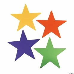 Budget 😀 Metallic Stars - 12 Pc. ⭐