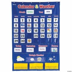 Hot Sale ๐ Learning Resources Calendar and Weather Pocket Chart ๐งจ