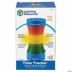 Deals 🥰 Learning Resources Time Tracker® Visual Timer & Clock 🧨