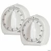 Outlet 🎁 Lux Blox Classic Mechanical Timer, White, Pack of 2 👏 -BTSE Shop lux blox classic mechanical timer white pack of 214111563