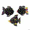 Brand new ✔️ Magic Color Scratch Fish Ornaments - 24 Pc. 🌟 1 Brand new ✔️ Magic Color Scratch Fish Ornaments - 24 Pc. 🌟 -BTSE Shop magic color scratch fish ornaments 24 pc 48 4368c