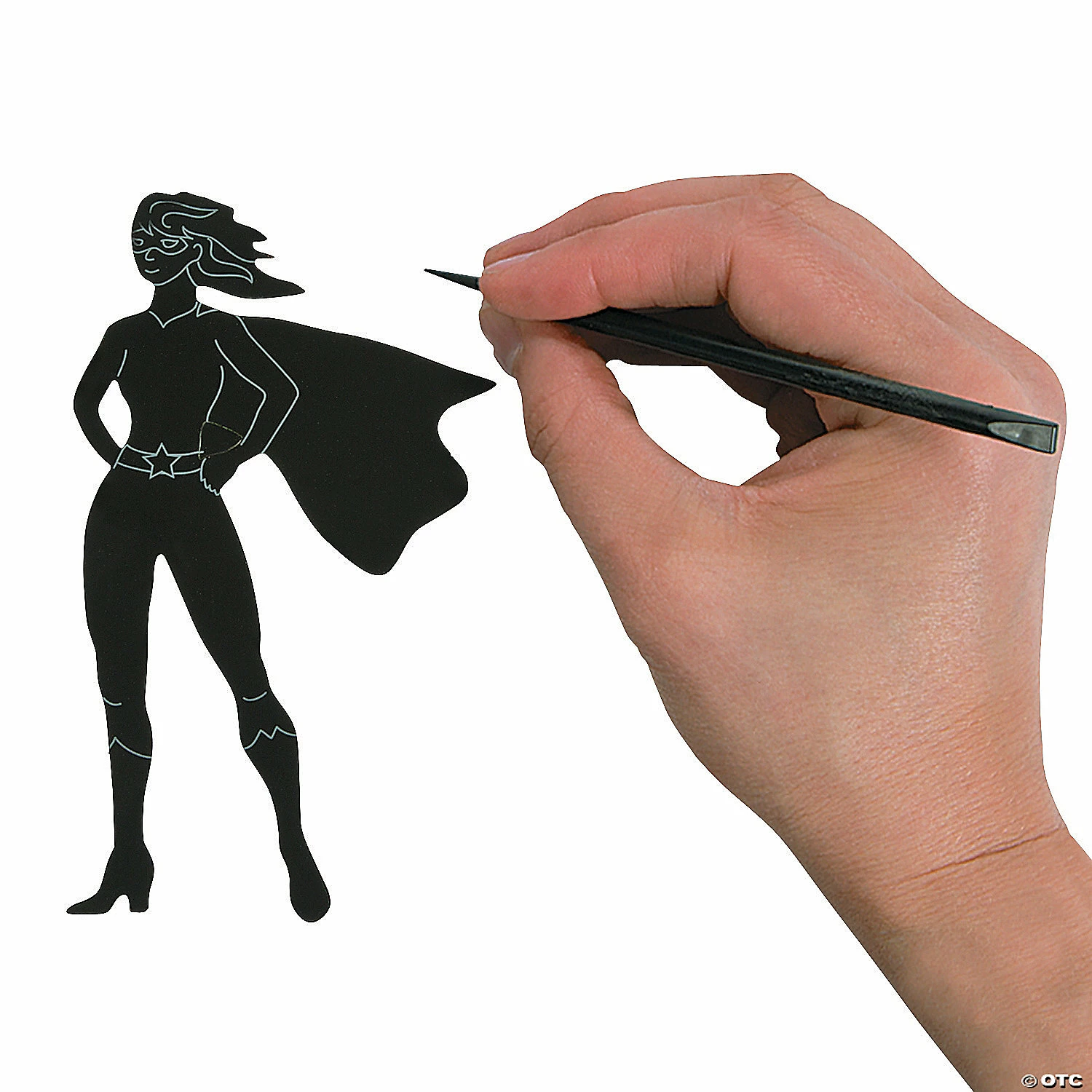 Discount 😀 Magic Color Scratch Superheroes - 24 Pc. ❤️ 4 Discount 😀 Magic Color Scratch Superheroes - 24 Pc. ❤️ - Image 2