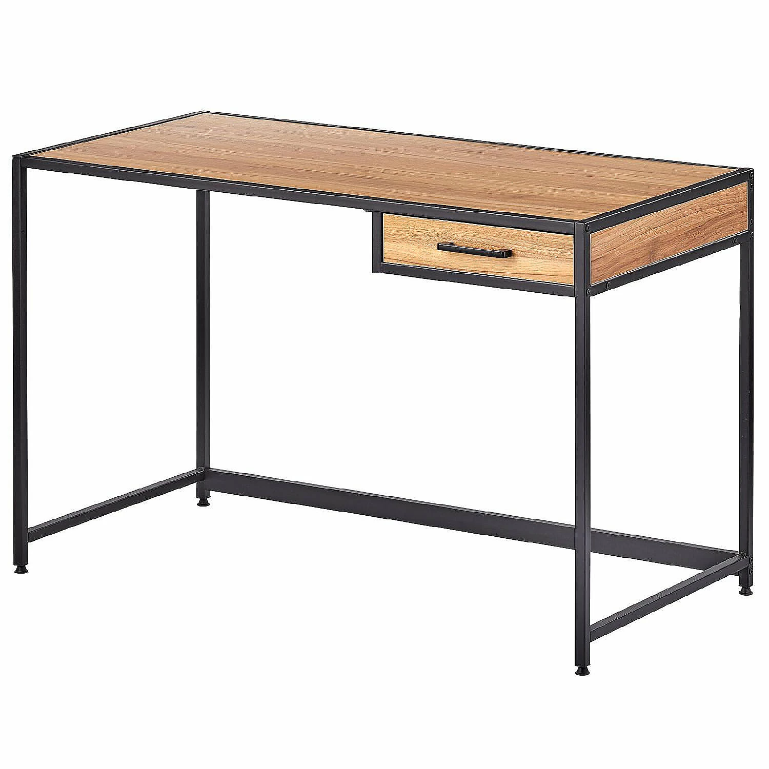 Top 10 😉 MDesign Metal & Wood Home Office Desk with Right Drawer - Black Frame/Wood Top ✔️ 3 Top 10 😉 MDesign Metal & Wood Home Office Desk with Right Drawer - Black Frame/Wood Top ✔️