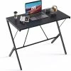New 🧨 Mehoom Modern Metal Study Desk for Home Office, Table, Black, 35.4 👏 2 New 🧨 Mehoom Modern Metal Study Desk for Home Office, Table, Black, 35.4 👏 -BTSE Shop mehoom modern metal study desk for home office table black 35 414228662NOWA
