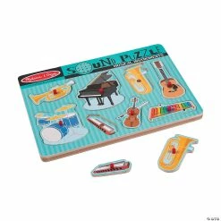 Outlet 🧨 Melissa & Doug® Instrument Sound Puzzle 😍