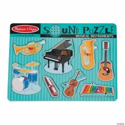 Outlet 🧨 Melissa & Doug® Instrument Sound Puzzle 😍 7 Outlet 🧨 Melissa & Doug® Instrument Sound Puzzle 😍 -BTSE Shop melissa and doug sup sup instrument sound puzzle13748331 a02