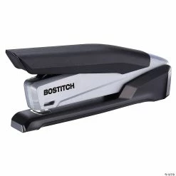 Outlet 👏 One-Finger Desktop Stapler, Black/Gray ✔️