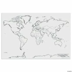 Best deal ๐ Pacon Giant World Map 48In X 72In ๐