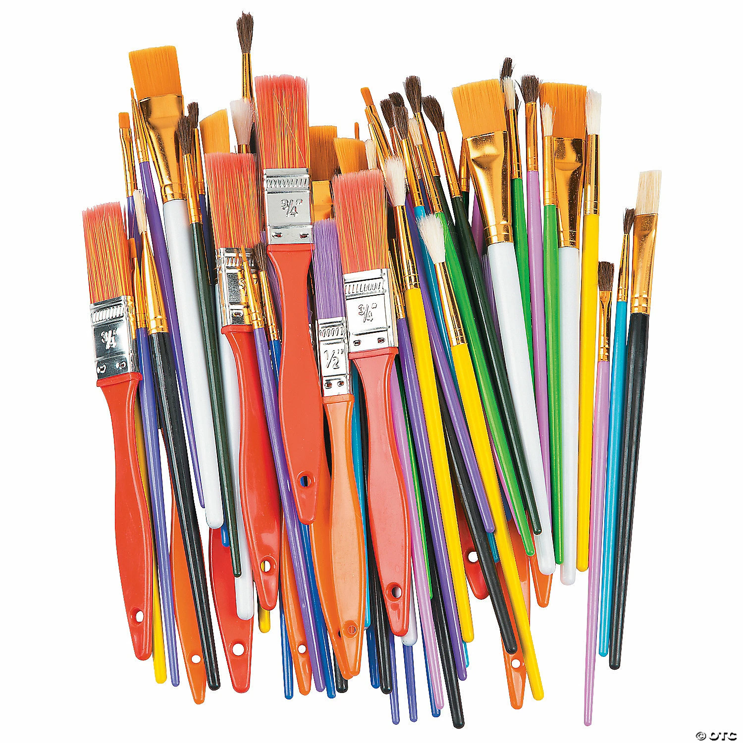 Budget ๐งจ Paintbrush Variety Pack - 72 Pc. ๐ 3 Budget ๐งจ Paintbrush Variety Pack - 72 Pc. ๐