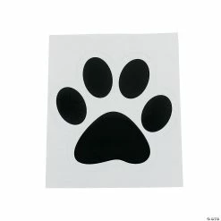 Cheap 😀 Paw Print Floor Decals - 12 Pc. 🤩 -BTSE Shop paw print floor decals 12 pc 36 2588 a02