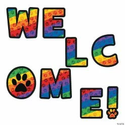 Best reviews of ๐ Paw Print Welcome Letters - 8 Pc. ๐