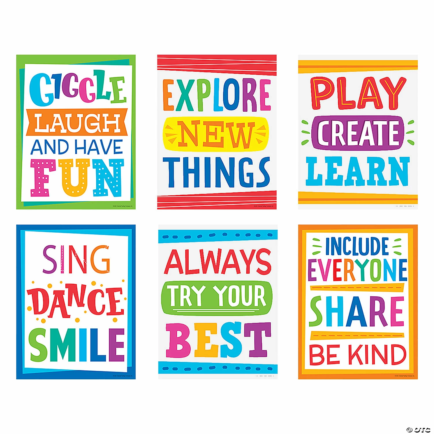 Best deal ๐ Preschool Playroom Posters - 6 Pc. ๐ 3 Best deal ๐ Preschool Playroom Posters - 6 Pc. ๐