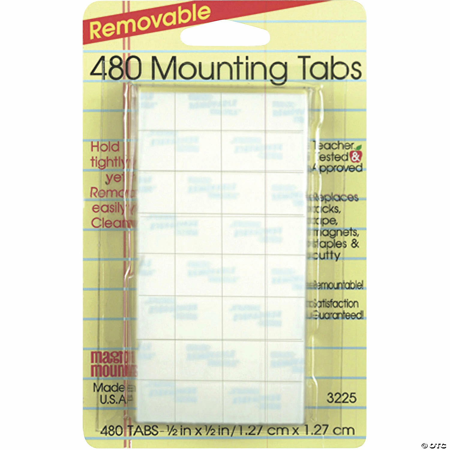Promo ๐ Removable Tabs, 0.5" x 0.5", 480 Per Pack, 3 Packs ๐ 4 Promo ๐ Removable Tabs, 0.5" x 0.5", 480 Per Pack, 3 Packs ๐ - Image 2