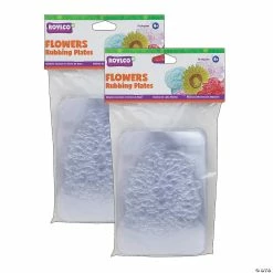 Top 10 ✨ Roylco® Rubbing Plates, Flowers, 32 count 😍