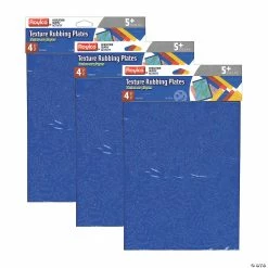 Buy ๐ฏ Roylcoยฎ Texture Rubbing Plates, 12 count ๐งจ
