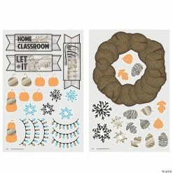 Brand new ๐ Rustic Seasonal Bulletin Board Cutouts - 39 Pc. ๐ 6 Brand new ๐ Rustic Seasonal Bulletin Board Cutouts - 39 Pc. ๐ -BTSE Shop rustic seasonal bulletin board cutouts 39 pc 13847345 a01