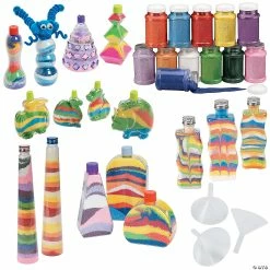 Promo 🔥 Sand Art Basics Craft Pack Assortment - Makes 120 😍