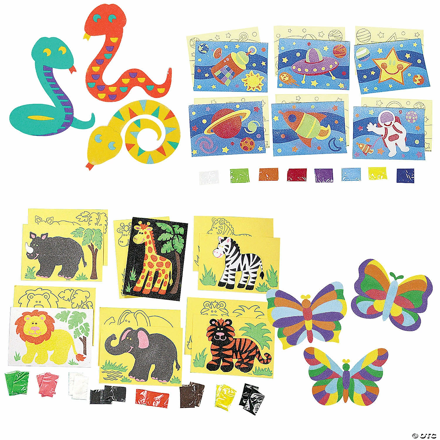 New โญ Sand Art Boredom Buster Kit - 72 Pc. ๐ 3 New โญ Sand Art Boredom Buster Kit - 72 Pc. ๐