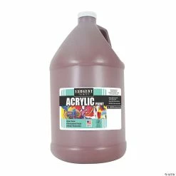 Hot Sale 🧨 Sargent Art® Acrylic Paint, Brown, 64 oz Bottle 🛒