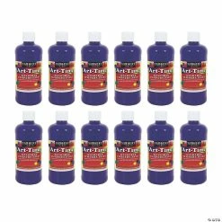 Cheap ⌛ Sargent Art® Art-Time® Washable Tempera Paint, 16 oz, Violet, Pack of 12 👏