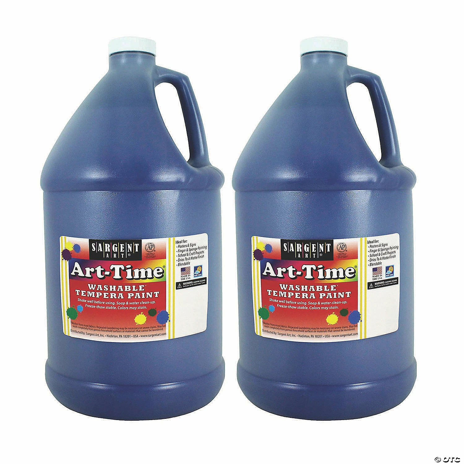 Deals 👍 Sargent Art® Art-Time® Washable Tempera Paint, Gallon, Blue, Pack of 2 🥰 3 Deals 👍 Sargent Art® Art-Time® Washable Tempera Paint, Gallon, Blue, Pack of 2 🥰