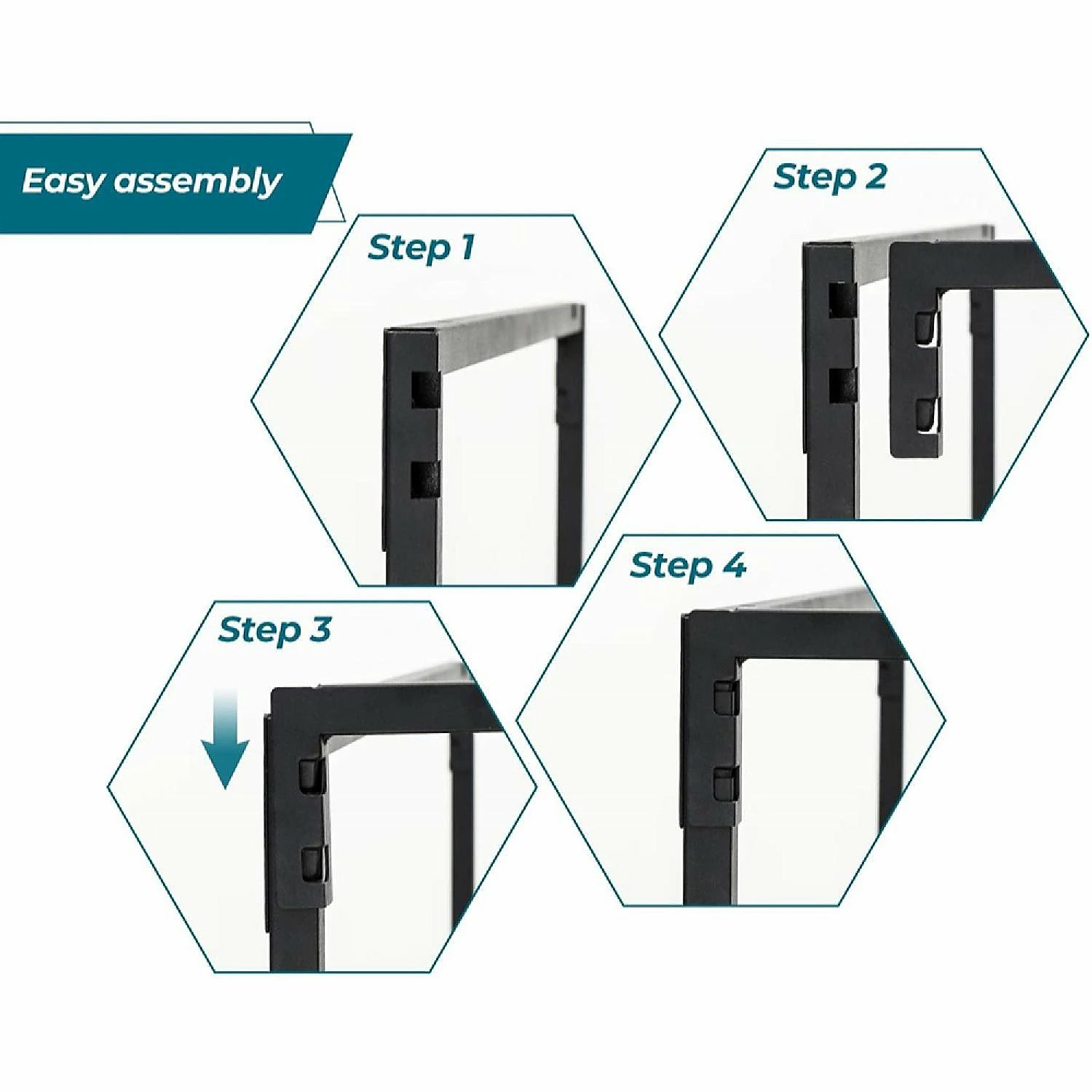 Discount ๐งจ Saygoer Computer Desk Industrial Corner Table for Small Spaces Home Office Workstation Study Writing Desk, Walnut Oak ๐ 5 Discount ๐งจ Saygoer Computer Desk Industrial Corner Table for Small Spaces Home Office Workstation Study Writing Desk, Walnut Oak ๐ - Image 3