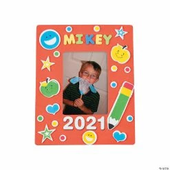 Discount ๐คฉ School Picture Frame Magnet Craft Kit - Makes 24 โ๏ธ