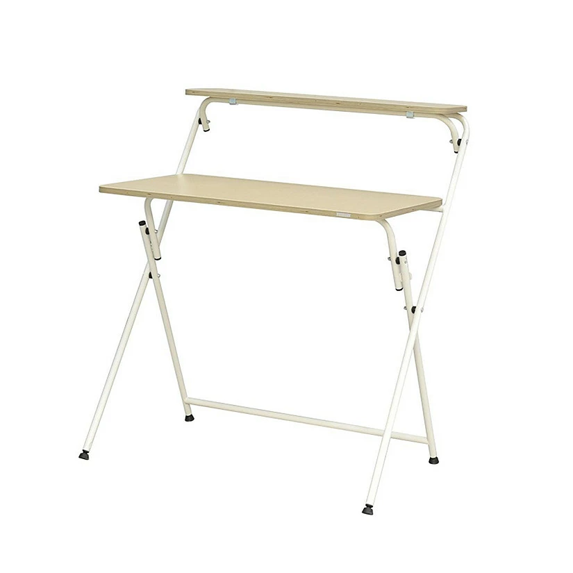 Brand new π SOFSYS USA - Modern Folding Desk 863, Two-Tier π 3 Brand new π SOFSYS USA - Modern Folding Desk 863, Two-Tier π
