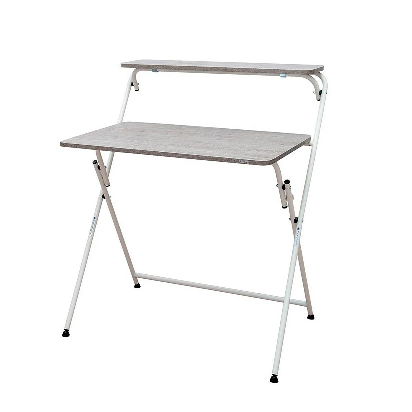 Outlet ๐ SOFSYS USA - Modern Folding Desk 863, Two-Tier ๐ 3 Outlet ๐ SOFSYS USA - Modern Folding Desk 863, Two-Tier ๐