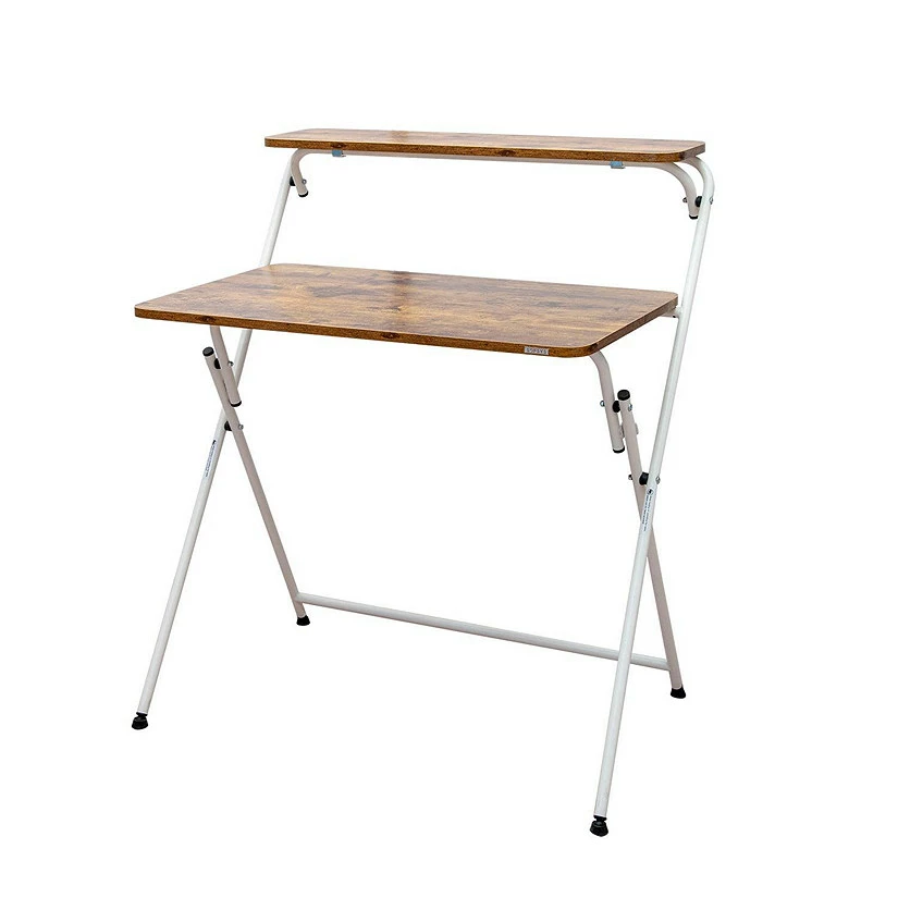 Coupon ⌛ SOFSYS USA - Modern Folding Desk 863, Two-Tier 😍 3 Coupon ⌛ SOFSYS USA - Modern Folding Desk 863, Two-Tier 😍