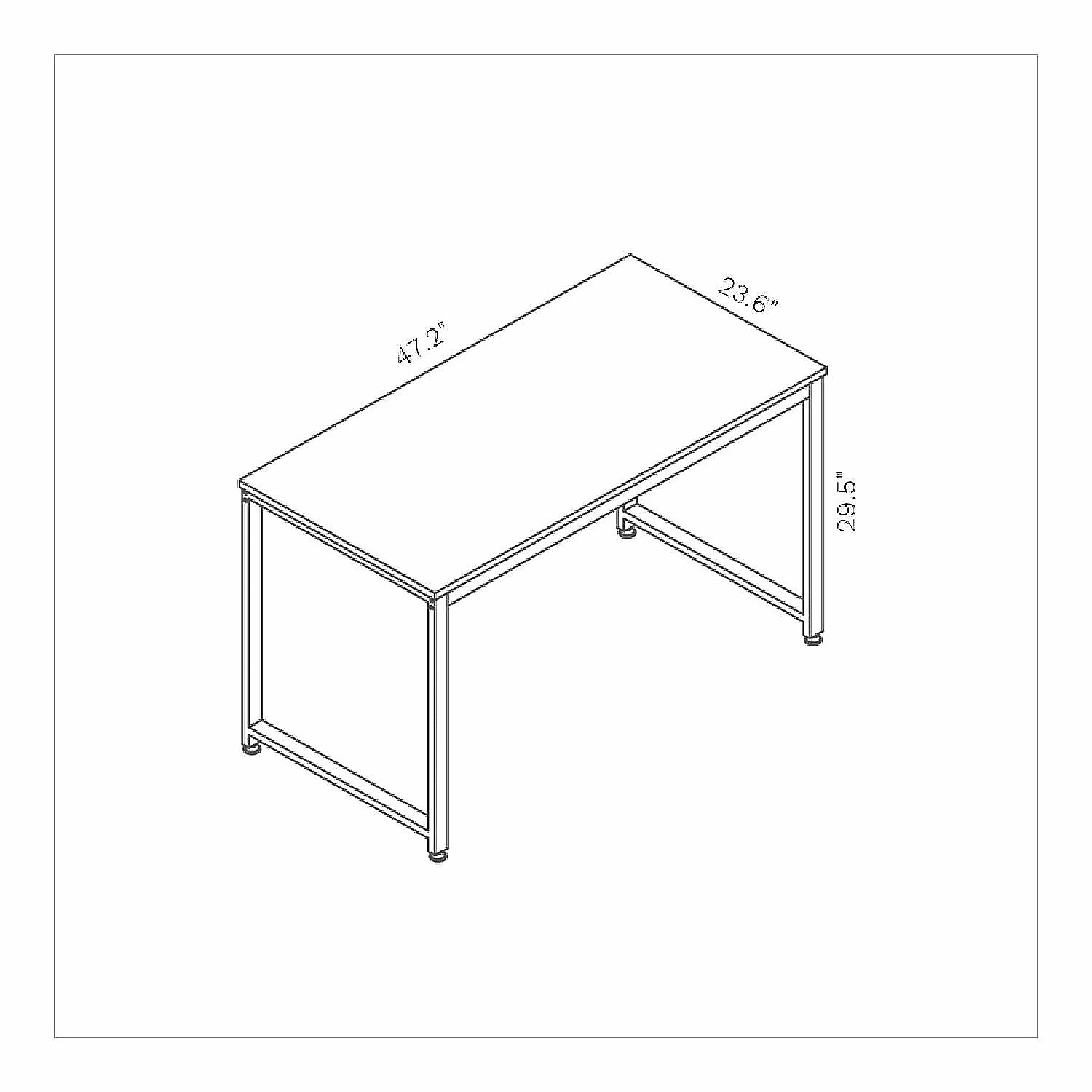 Cheapest ๐ SOFSYS USA - Multi-Functional Computer Desk 1260 47.2 Inch ๐ฅ 6 Cheapest ๐ SOFSYS USA - Multi-Functional Computer Desk 1260 47.2 Inch ๐ฅ - Image 4