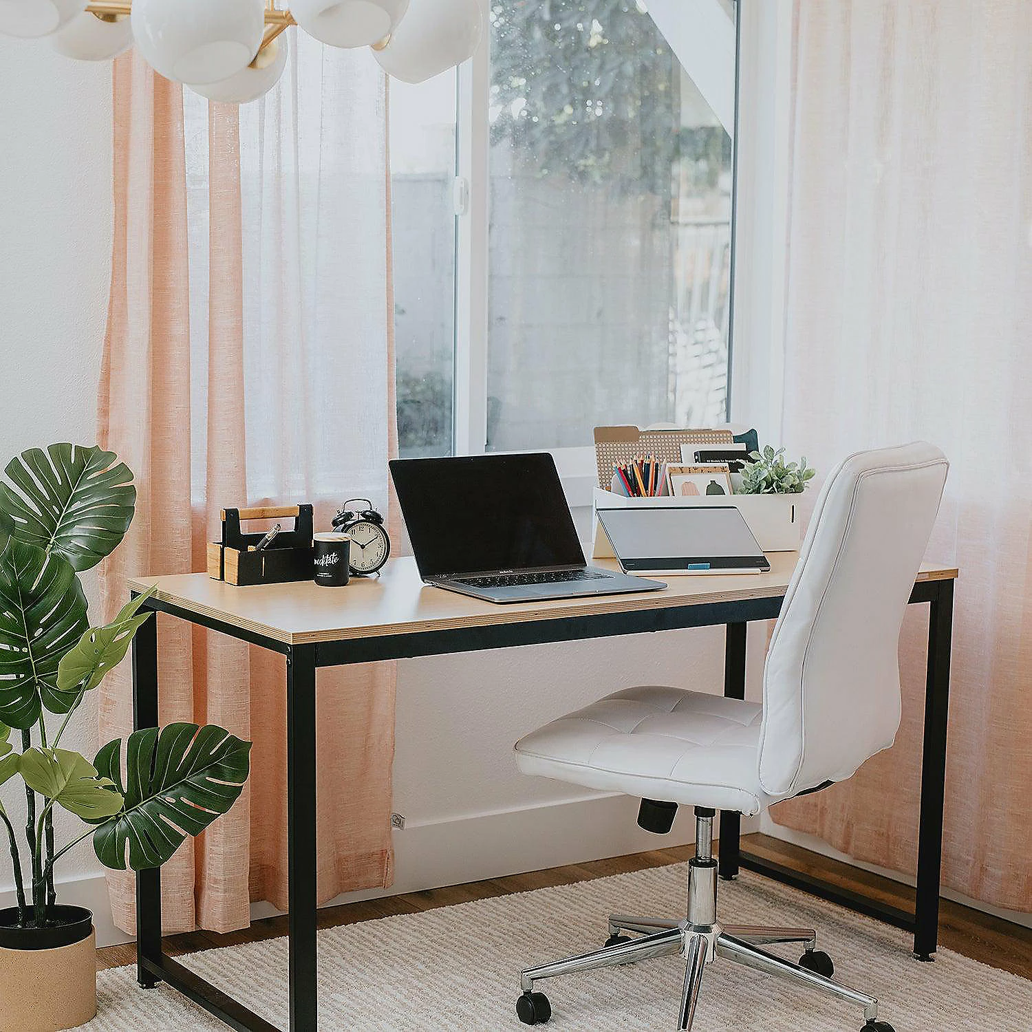 Promo 💯 SOFSYS USA - Multi-Functional Computer Desk 1460 - 55.1 Inch 🔔 4 Promo 💯 SOFSYS USA - Multi-Functional Computer Desk 1460 - 55.1 Inch 🔔 - Image 2