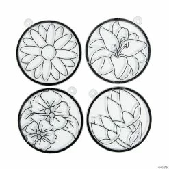 Top 10 ✔️ Spring Flower Suncatchers - 24 Pc. ⭐