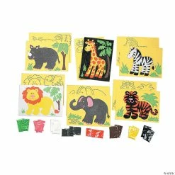 Best Pirce ๐ Super Safari Sand Art Pictures - 24 Pc. ๐ฅฐ