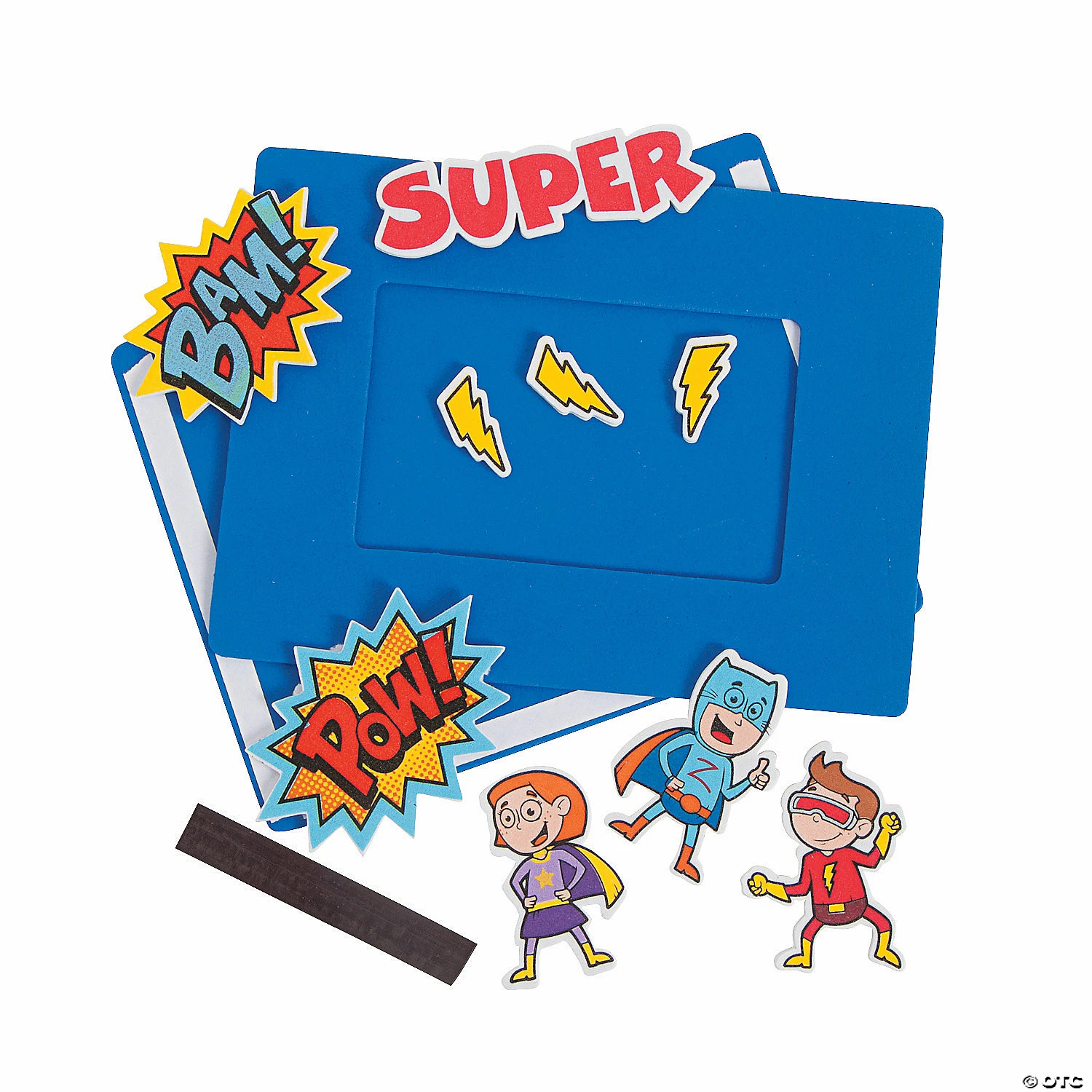 Cheap 🥰 Superhero Picture Frame Craft Kit - Makes 12 🎉 4 Cheap 🥰 Superhero Picture Frame Craft Kit - Makes 12 🎉 - Image 2