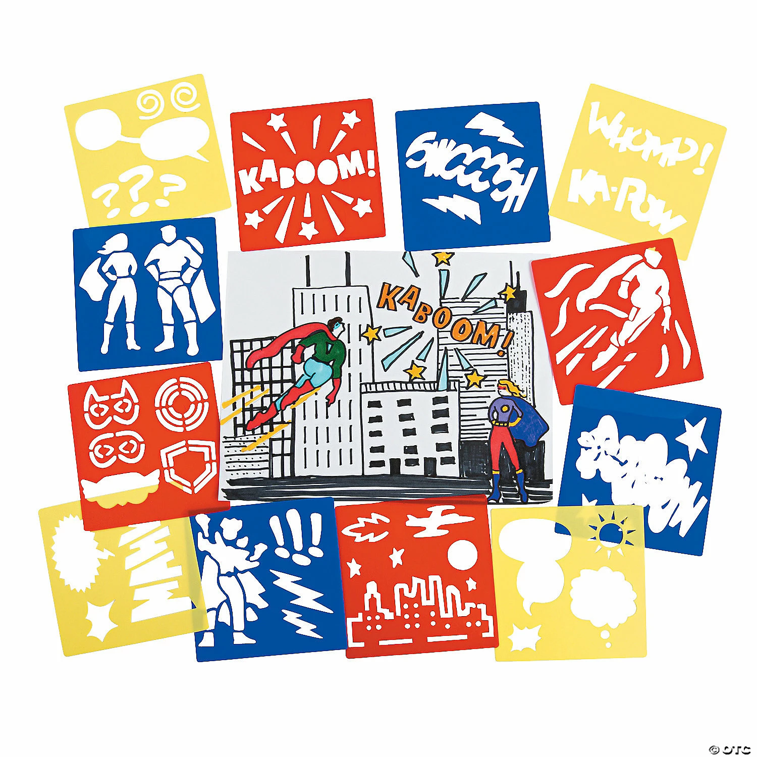 Best reviews of โ Superhero Stencils - 12 Pc. ๐ 4 Best reviews of โ Superhero Stencils - 12 Pc. ๐ - Image 2
