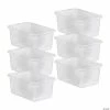 Hot Sale 😀 Teacher Created Resources® Small Plastic Storage Bin, Clear, Pack of 6 😉 2 Hot Sale 😀 Teacher Created Resources® Small Plastic Storage Bin, Clear, Pack of 6 😉 -BTSE Shop teacher created resources small plastic storage bin clear pack of 614111029