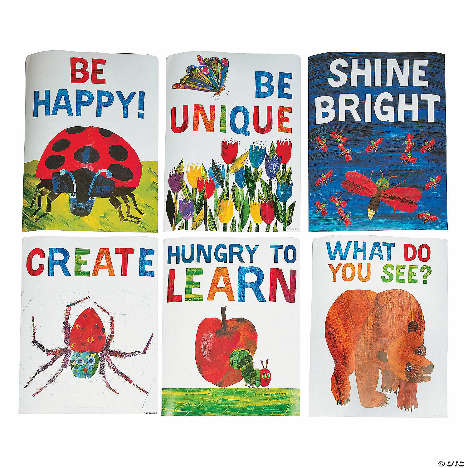 Brand new ๐งจ The World of Eric Carleโข Motivational Posters - 6 Pc. ๐ 3 Brand new ๐งจ The World of Eric Carleโข Motivational Posters - 6 Pc. ๐