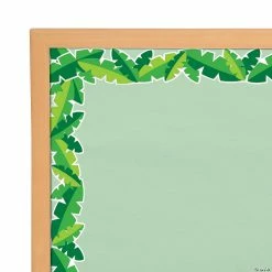 Deals ๐ Tropical Leaves Wide Bulletin Board Borders - 12 Pc. ๐ฅฐ
