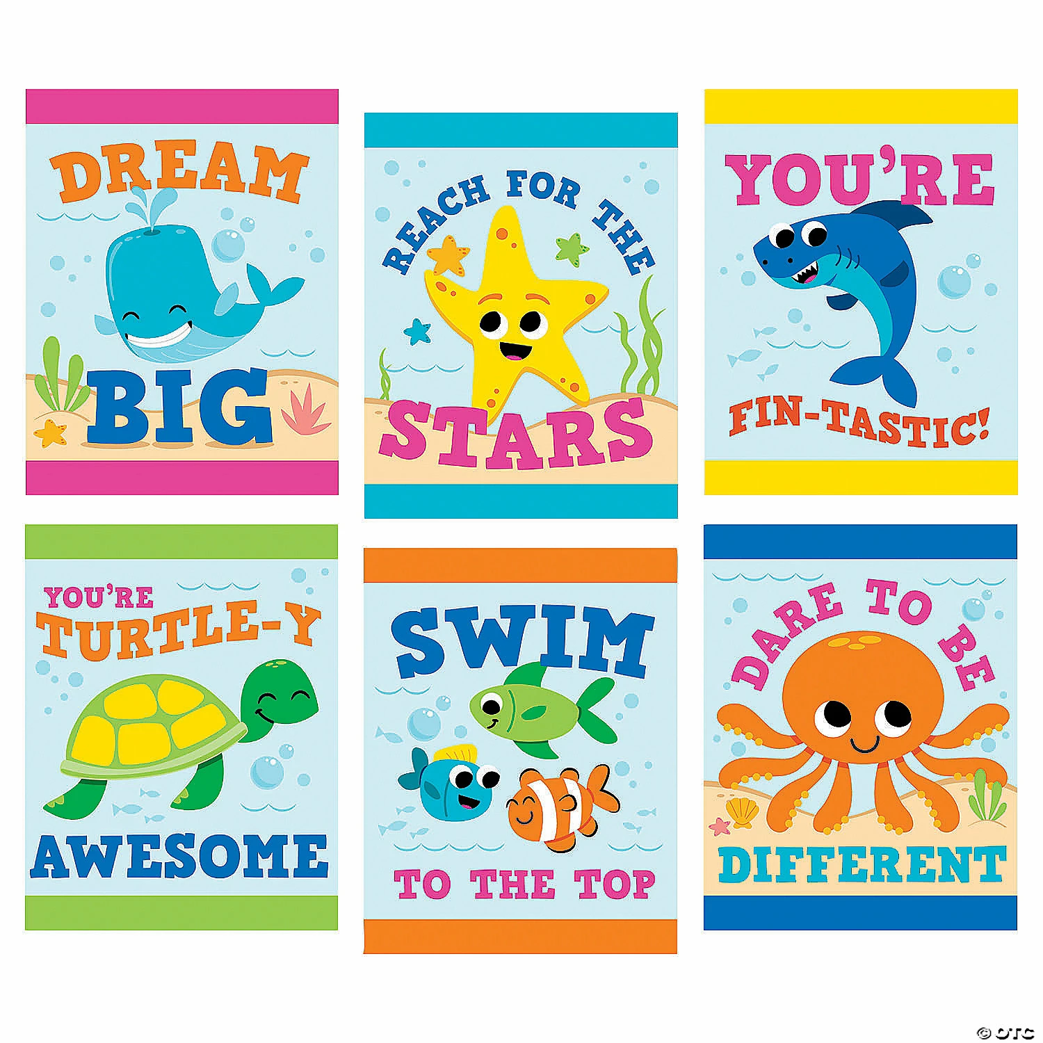Deals ๐ Under the Sea Posters - 6 Pc. ๐ 3 Deals ๐ Under the Sea Posters - 6 Pc. ๐