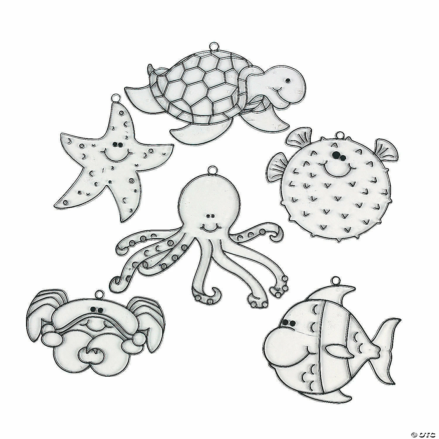 Best Sale ✔️ Under the Sea Suncatchers - 24 Pc. 🥰 3 Best Sale ✔️ Under the Sea Suncatchers - 24 Pc. 🥰
