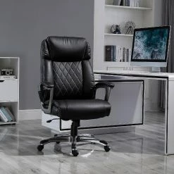 Flash Sale ❤️ Vinsetto High Back 6 Point Massage Home Office Chair Swivel Faux Leather Task Chair with Headrest and Padded Armrests Black ⌛ 8 Flash Sale ❤️ Vinsetto High Back 6 Point Massage Home Office Chair Swivel Faux Leather Task Chair with Headrest and Padded Armrests Black ⌛ -BTSE Shop vinsetto high back 6 point massage home office chair swivel faux leather task chair with headrest and padded armrests black14225446 a02NOWA
